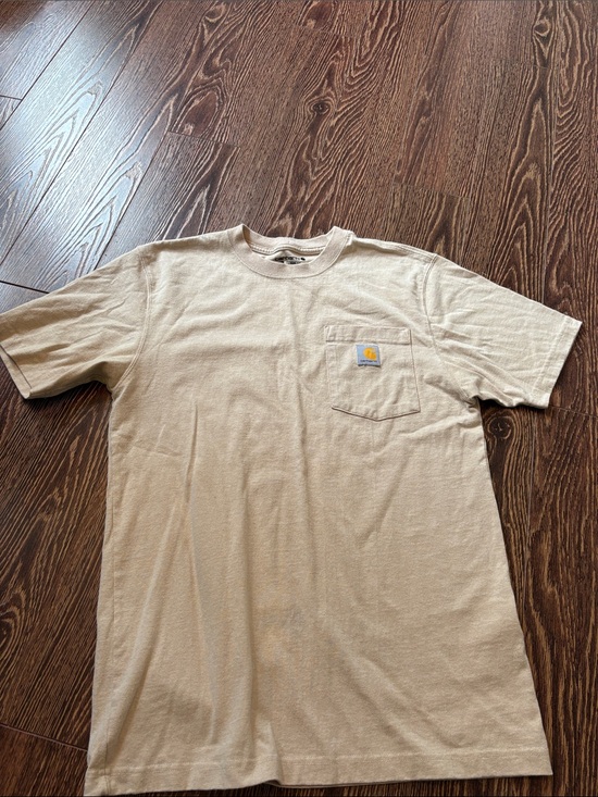 Carhartt Other - Carhartt Short Sleeve Pocket Tee in Light Beige